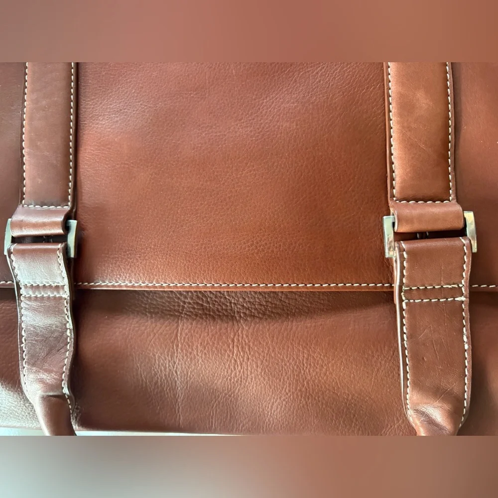 Osgoode Marley Leather Messenger Briefbag